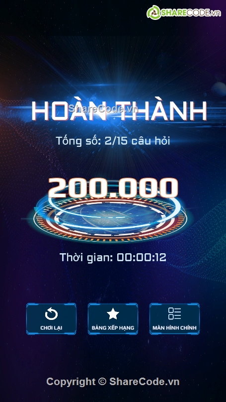 Game,Ai là triệu phú,C#,Unity C#,Đồ án,Bài